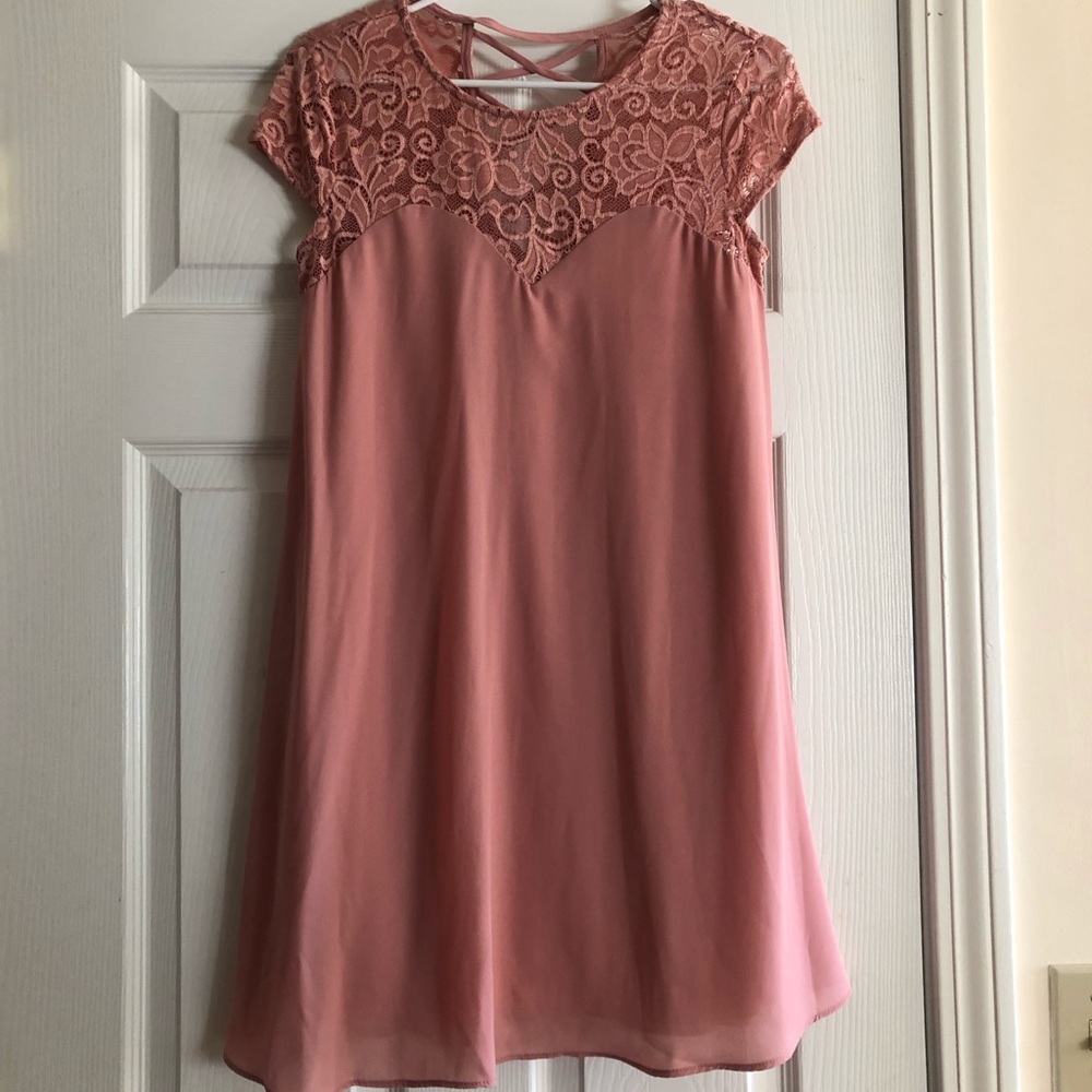 Peach B.Darlin dress